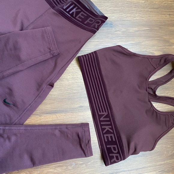 nike pro workout set - Picture 2 of 2